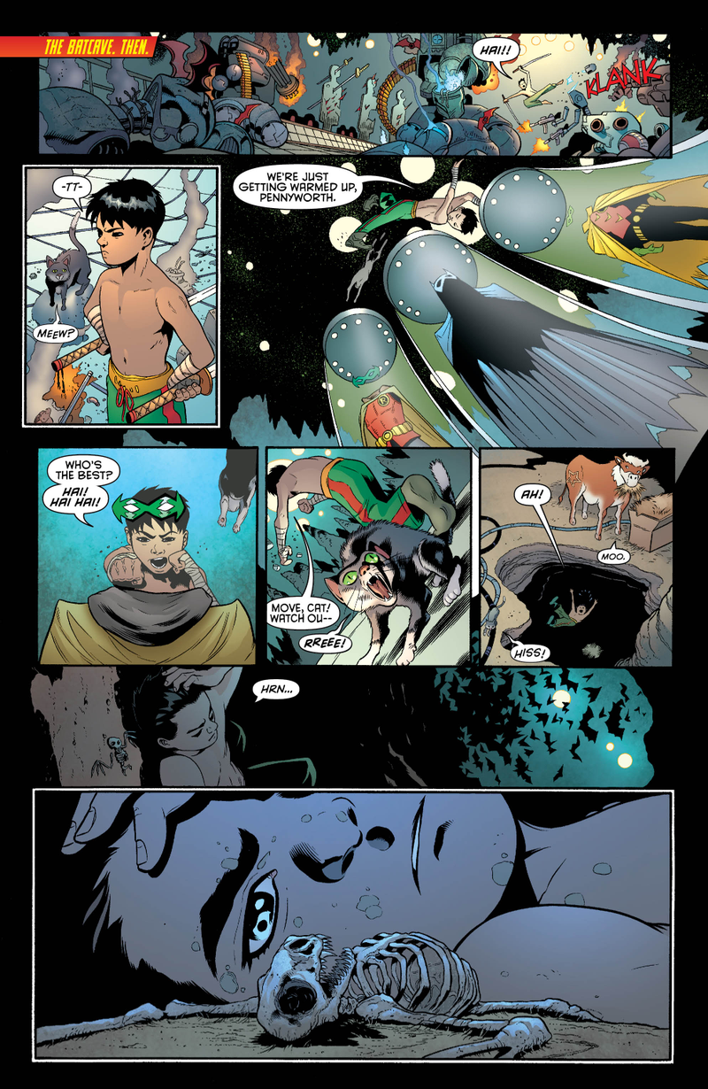 Illustration for article titled Exclusive DC preview: Damian Wayne flies solo in Robin: Son Of Batman #1